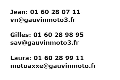 Joindre GAUVIN Moto Suzuki